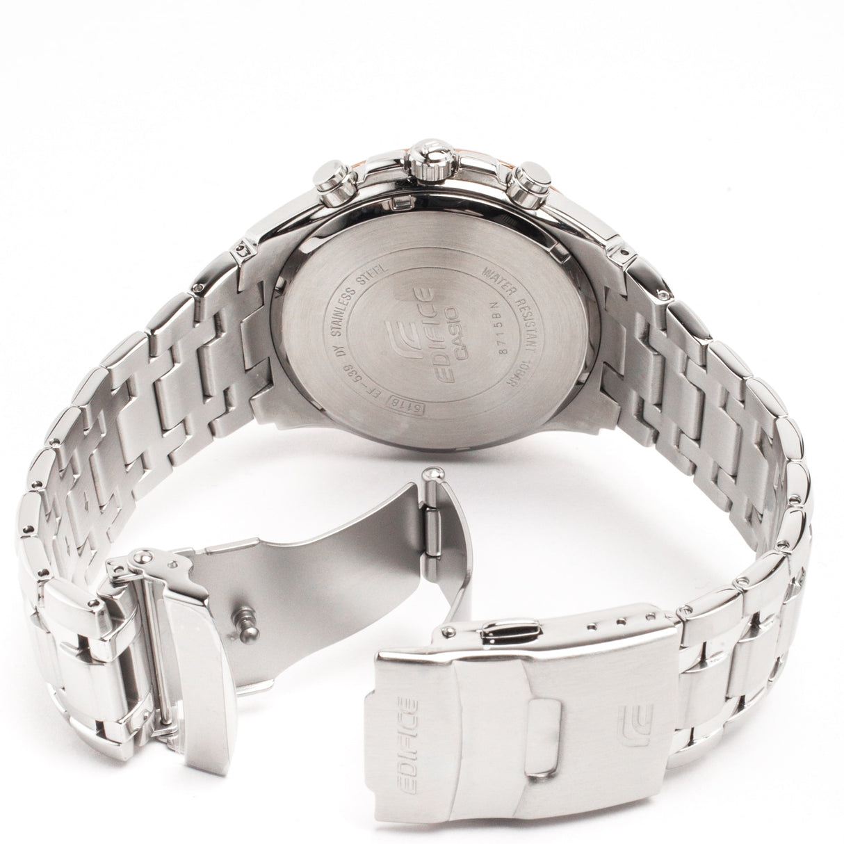 EF-539 Reloj Edifice Análogo para Hombre Pulsera de Metal