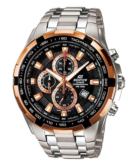 EF-539 Reloj Edifice Análogo para Hombre Pulsera de Metal