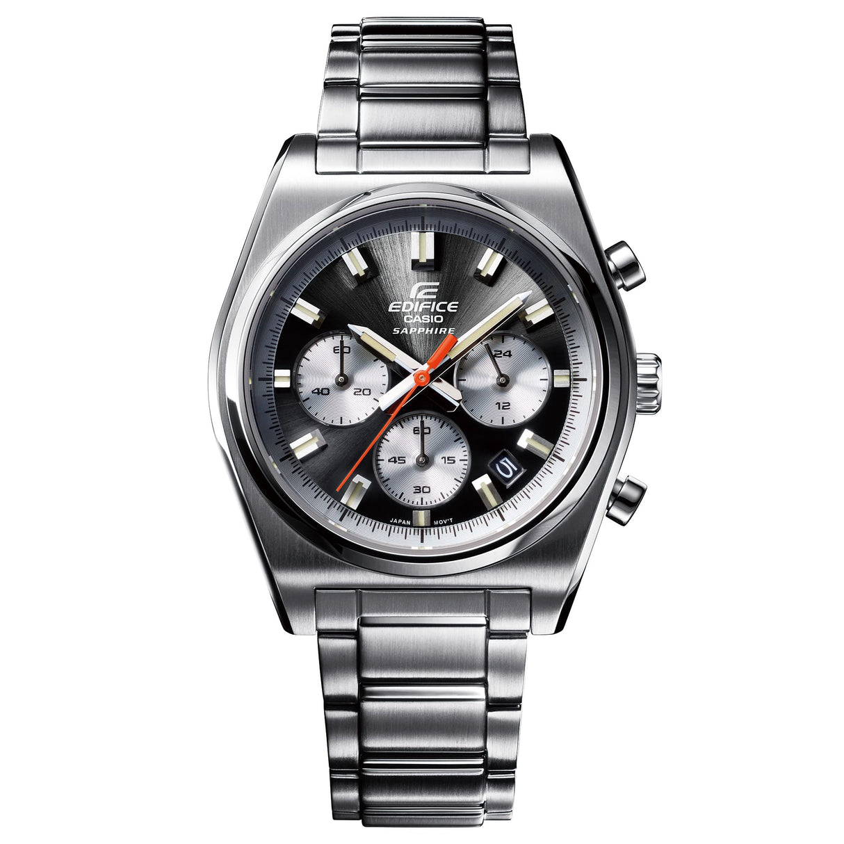 EFB-730 Reloj Edifice Sapphire de hombre correa de metal 47 mm