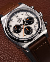 EFB-730L Reloj Edifice de hombre pulsera de cuero