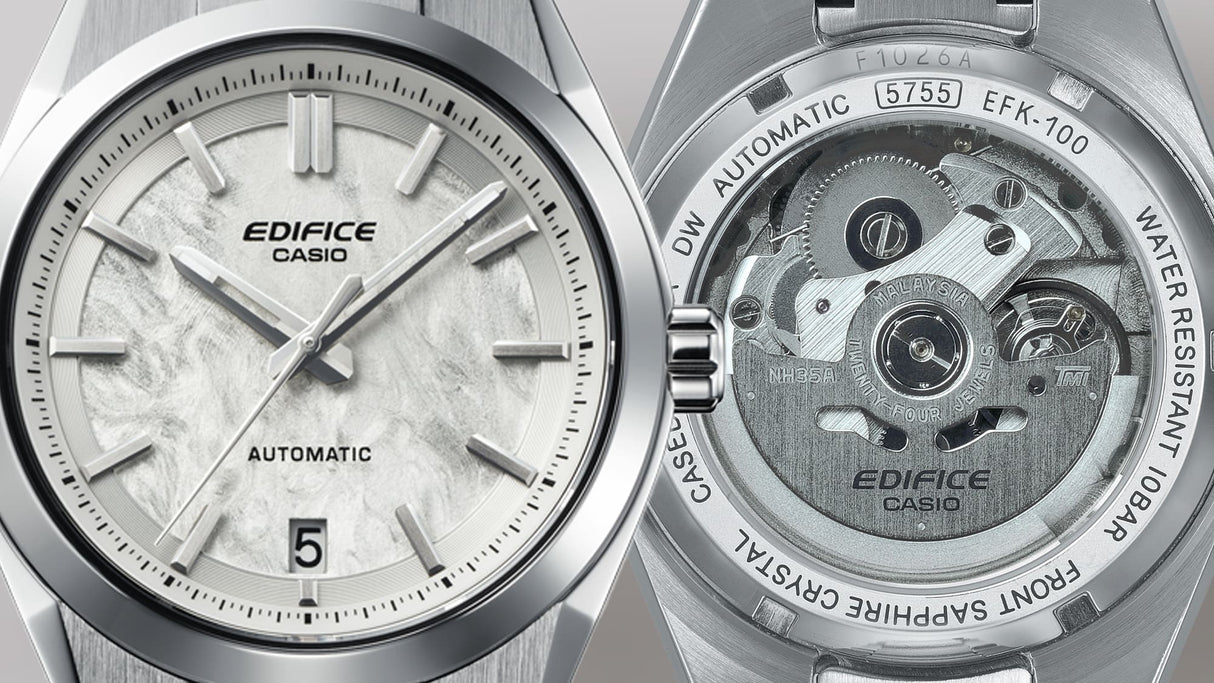 EFK-100D Reloj Edifice Automático de hombre pulsera de metal