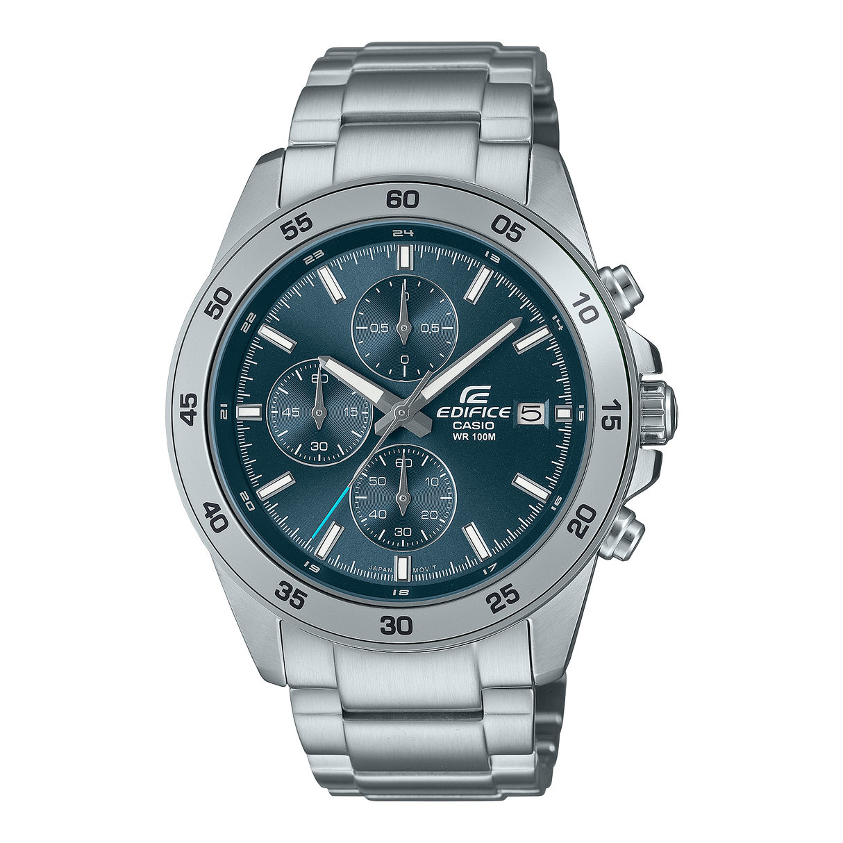 EFR-526 Reloj Edifice Análogo para Hombre Banda de Acero Inoxidable