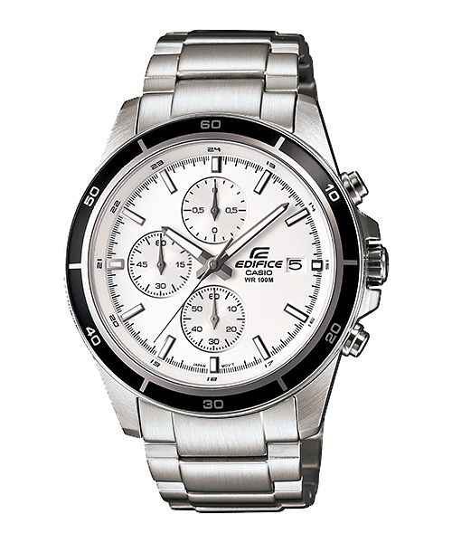 EFR-526 Reloj Edifice Análogo para Hombre Banda de Acero Inoxidable