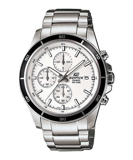 EFR-526 Reloj Edifice Análogo para Hombre Banda de Acero Inoxidable