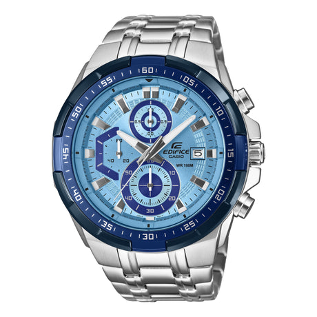 EFR-539 Reloj Edifice Análogo para Caballero Pulsera de Metal