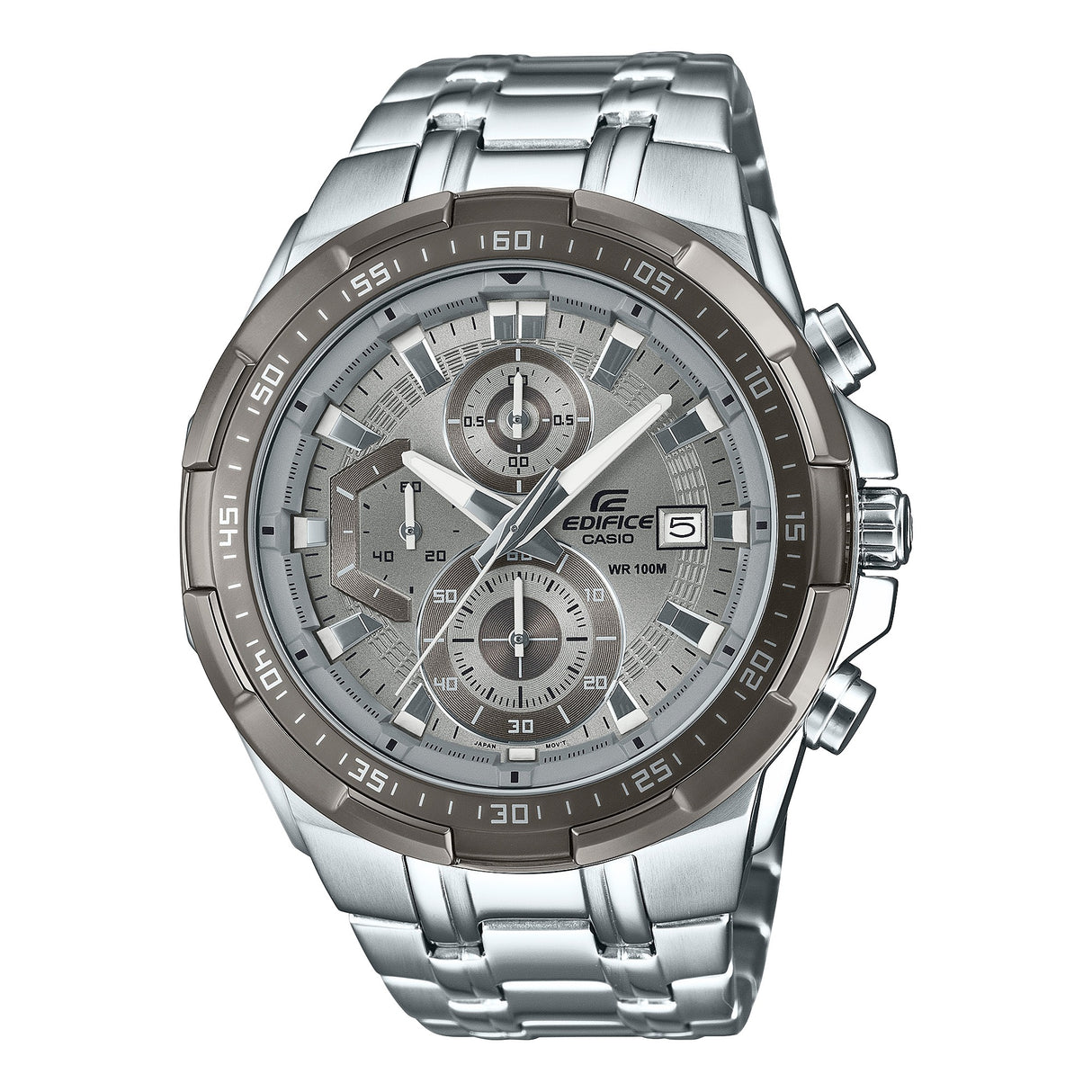 EFR-539 Reloj Edifice Análogo para Caballero Pulsera de Metal