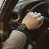 EFR-575 Reloj Edifice de caballero banda de piel