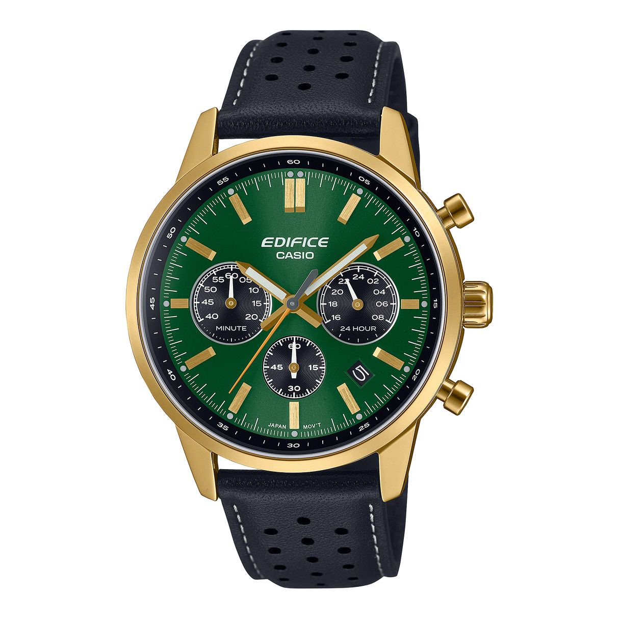 EFR-575 Reloj Edifice de caballero banda de piel