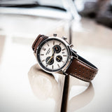 EFR-575 Reloj Edifice de caballero banda de piel