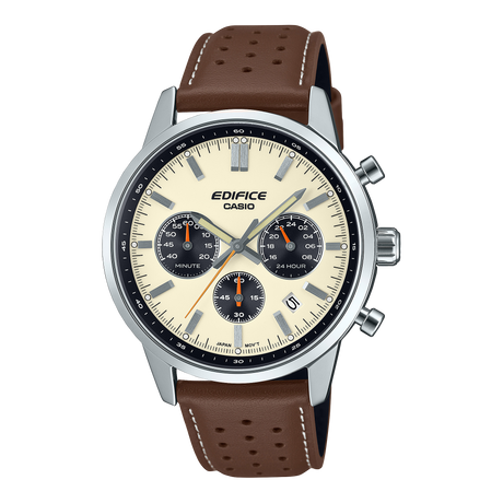 EFR-575 Reloj Edifice de caballero banda de piel