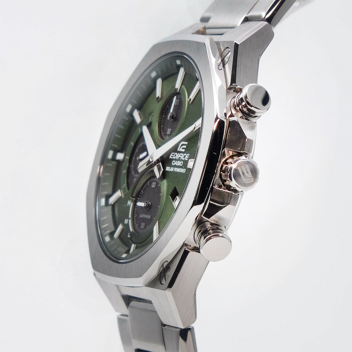 EFS-S570D-1A Edifice Reloj para Hombre Pulsera de Metal Análogo