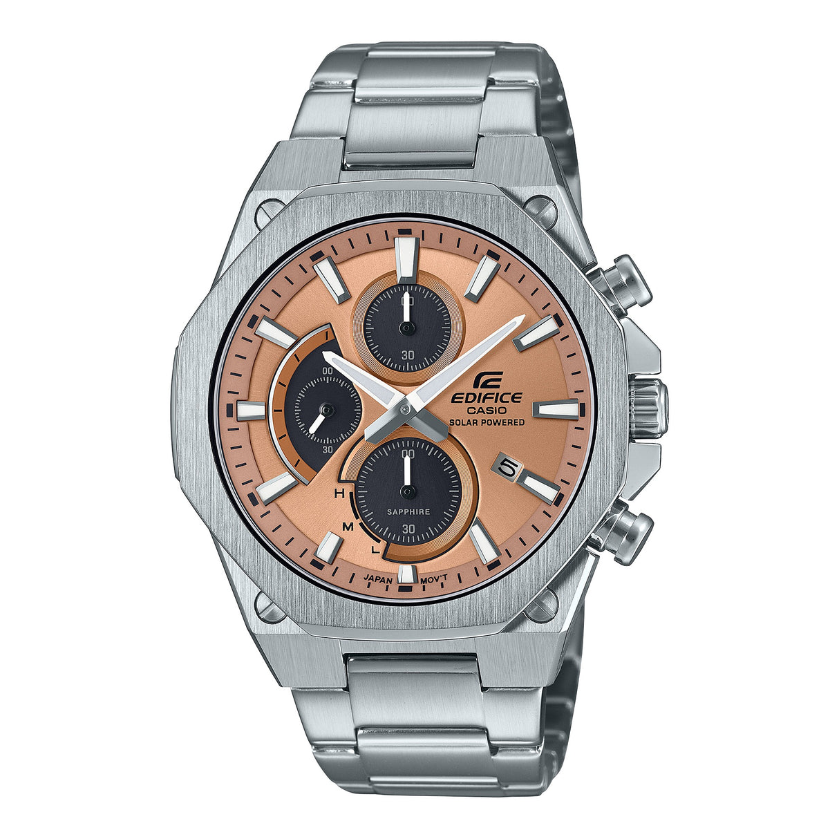 EFS-S570D-1A Edifice Reloj para Hombre Pulsera de Metal Análogo