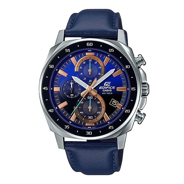 EFV-600 Reloj Edifice Análogo para Caballero Pulsera de cuero