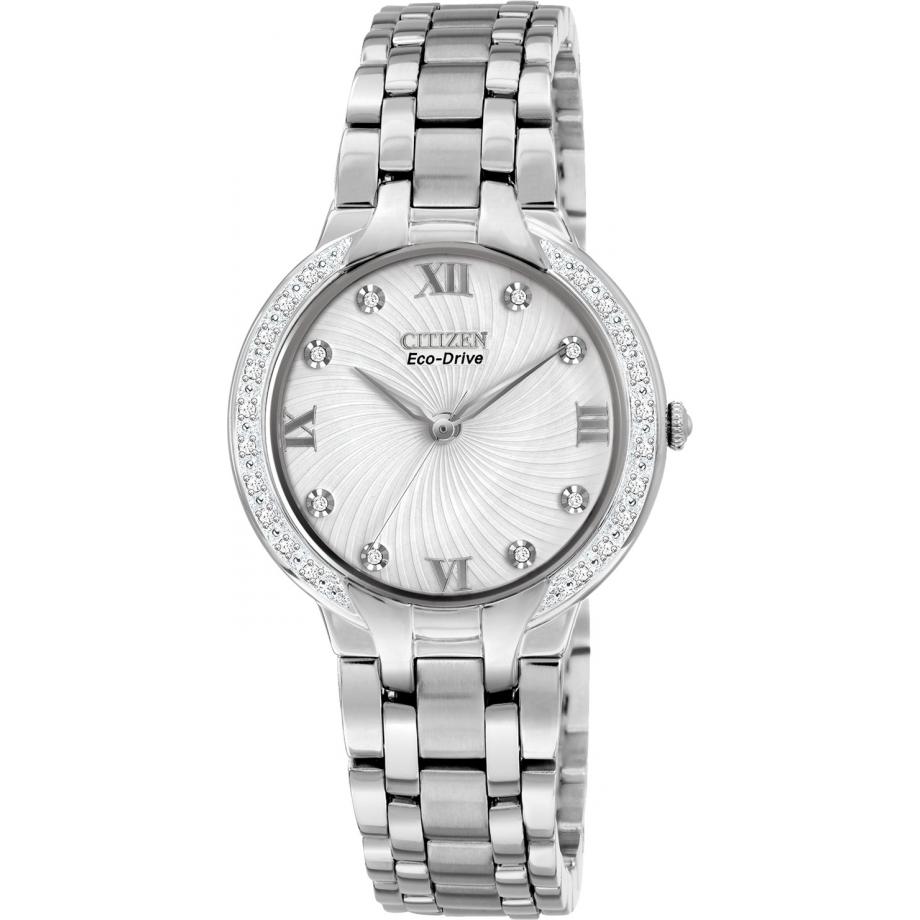 EM0120-58A Reloj Citizen Bella Eco-Drive de mujer correa de metal
