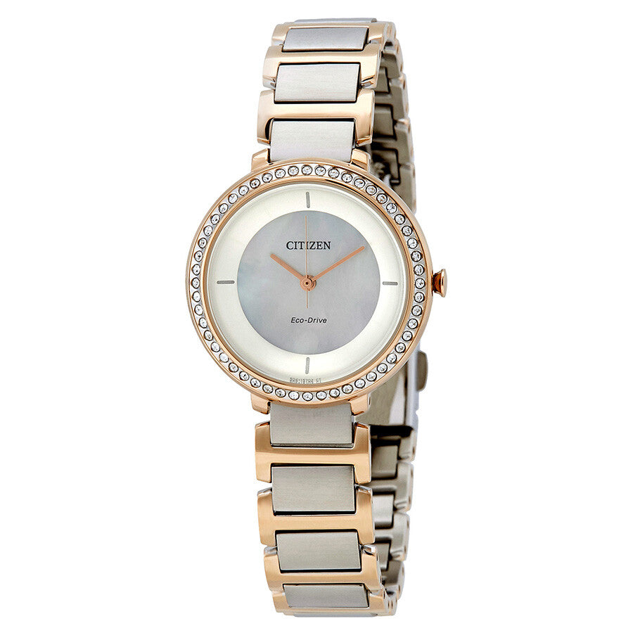 EM0483-89D Reloj Citizen Cristal de dama pulsera de metal