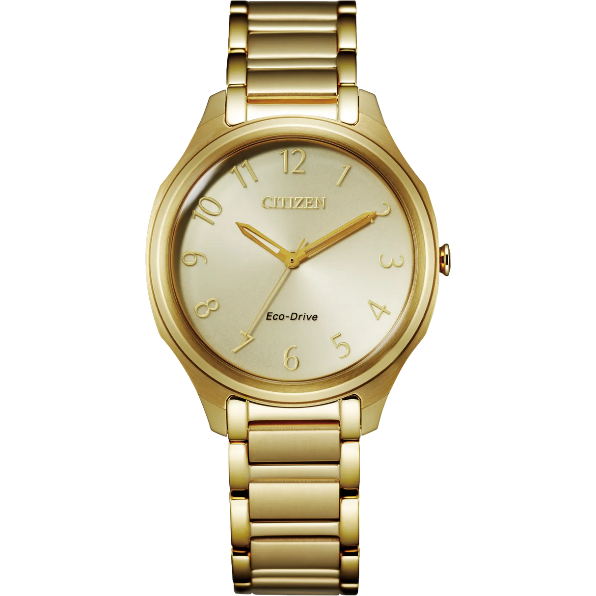 EM0752-54P Reloj Citizen Weekender de dama banda de metal