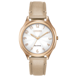 EM0753-01A Reloj Citizen Weekender de dama pulsera de cuero