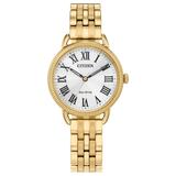 EM1052-51A Reloj Citizen Classic Coin Edge de dama correa de metal
