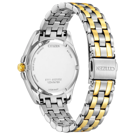 EO1224-54D Reloj Citizen Peyten de dama banda de metal 33mm