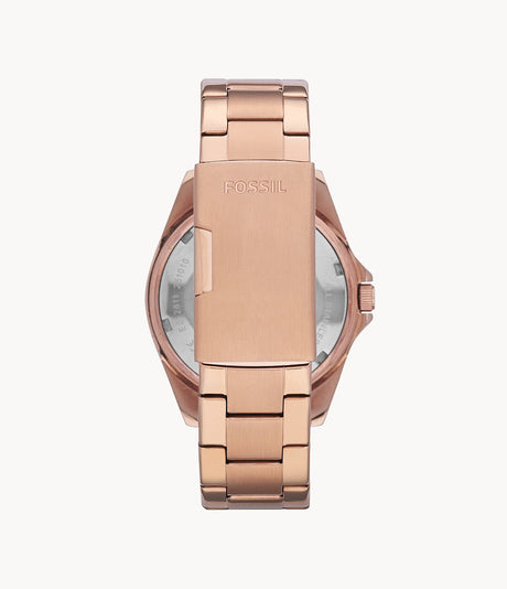 Reloj Fossil Riley de dama correa de acero inoxidable 38 mm