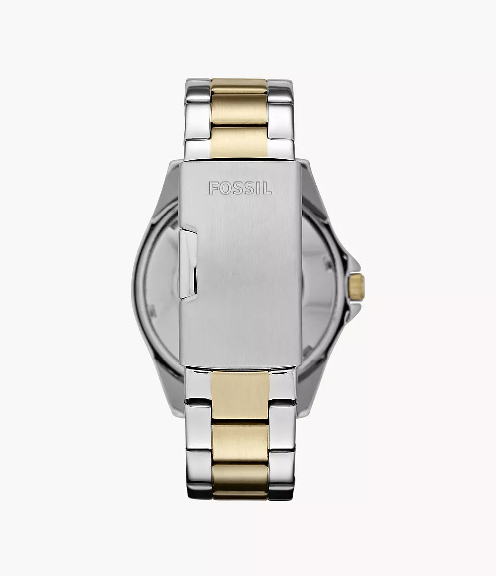 Reloj Fossil Riley de dama correa de acero inoxidable 38 mm