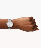 Reloj Fossil Jacqueline de dama correa de metal 36 mm