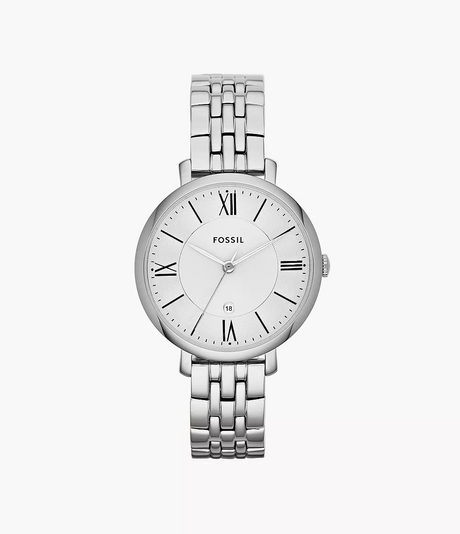 Reloj Fossil Jacqueline de dama correa de metal 36 mm