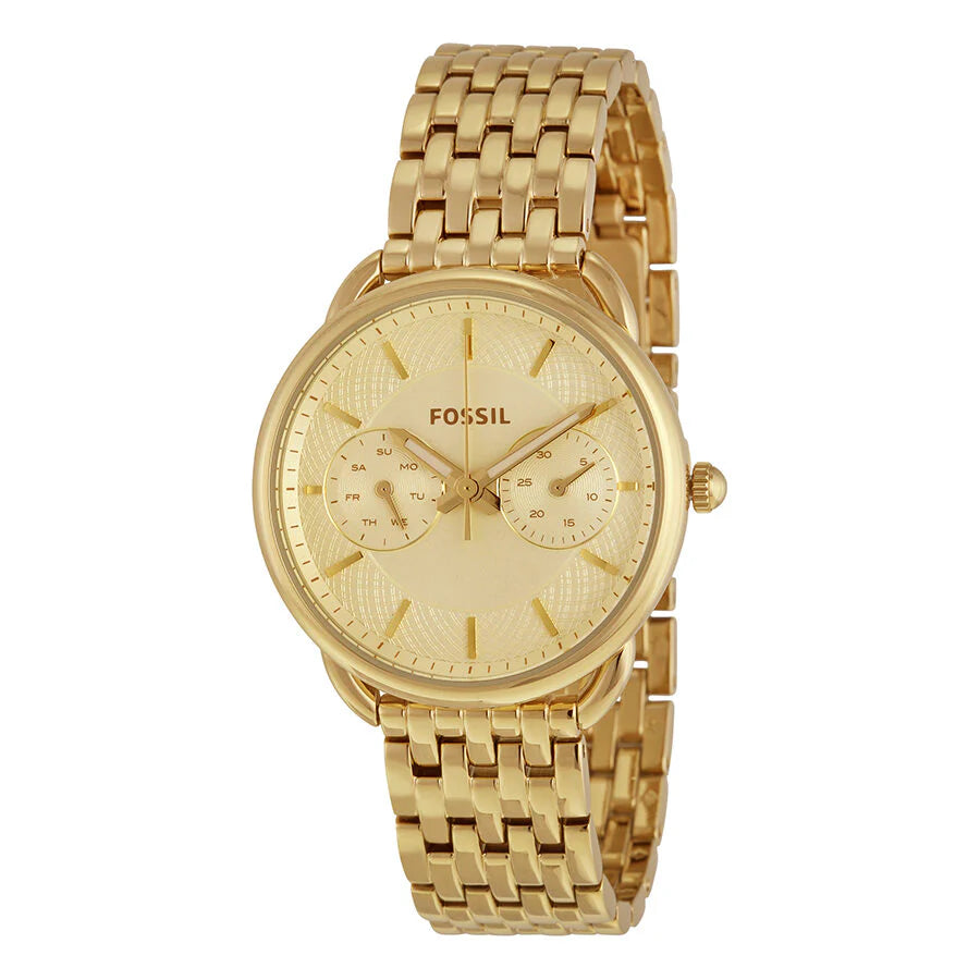 Fossil Reloj Análogo de Metal Color Rosado para Señorita