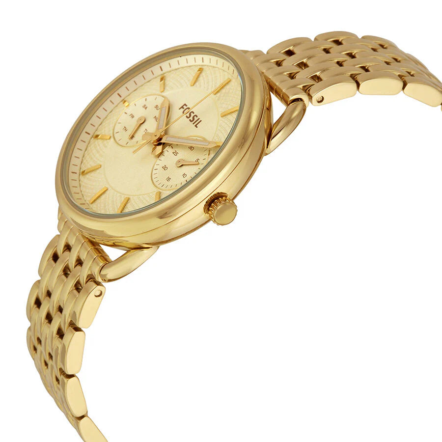 Fossil Reloj Análogo de Metal Color Rosado para Señorita