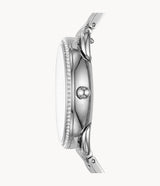 Reloj Fossil Tailor de dama correa de acero inoxidable