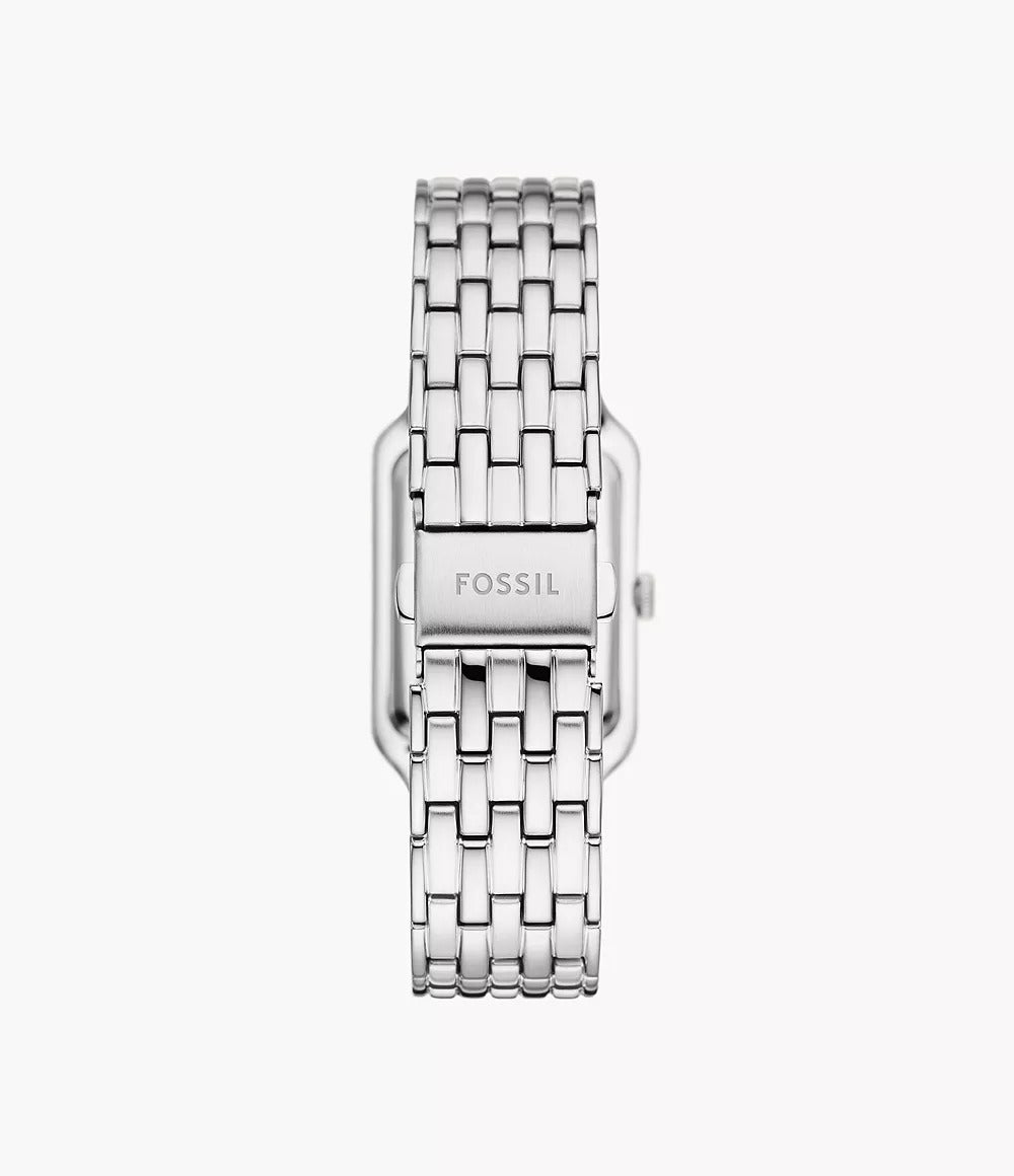 Reloj Fossil  para mujer pulsera de metal cuadrado