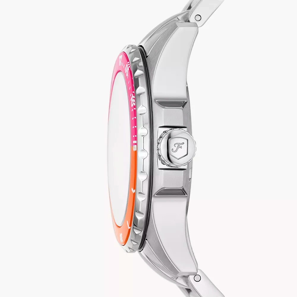 Reloj Fossil Blue Dive para mujer pulsera de metal