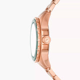 Reloj Fossil Blue Dive para mujer pulsera de metal