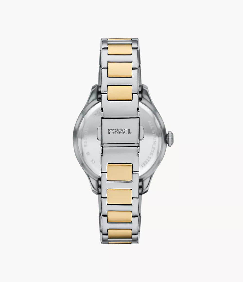 Reloj Fossil Gilmore de dama pulsera de metal 38mm