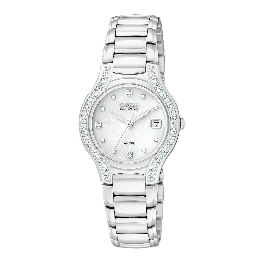 EW0970-51B Reloj Citizen Eco-Drive Silhouette de dama correa de metal