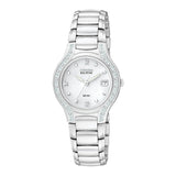 EW0970-51B Reloj Citizen Eco-Drive Silhouette de dama correa de metal