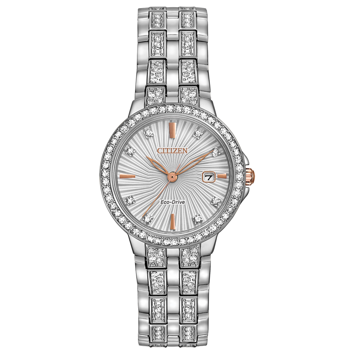 EW2340-58A Reloj Citizen  Silhouette de mujer correa de metal