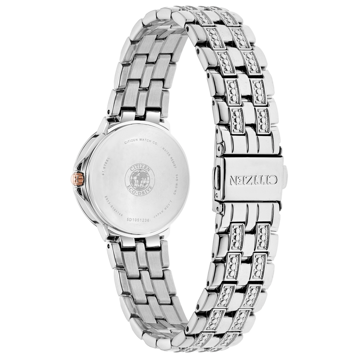 EW2340-58A Reloj Citizen  Silhouette de mujer correa de metal