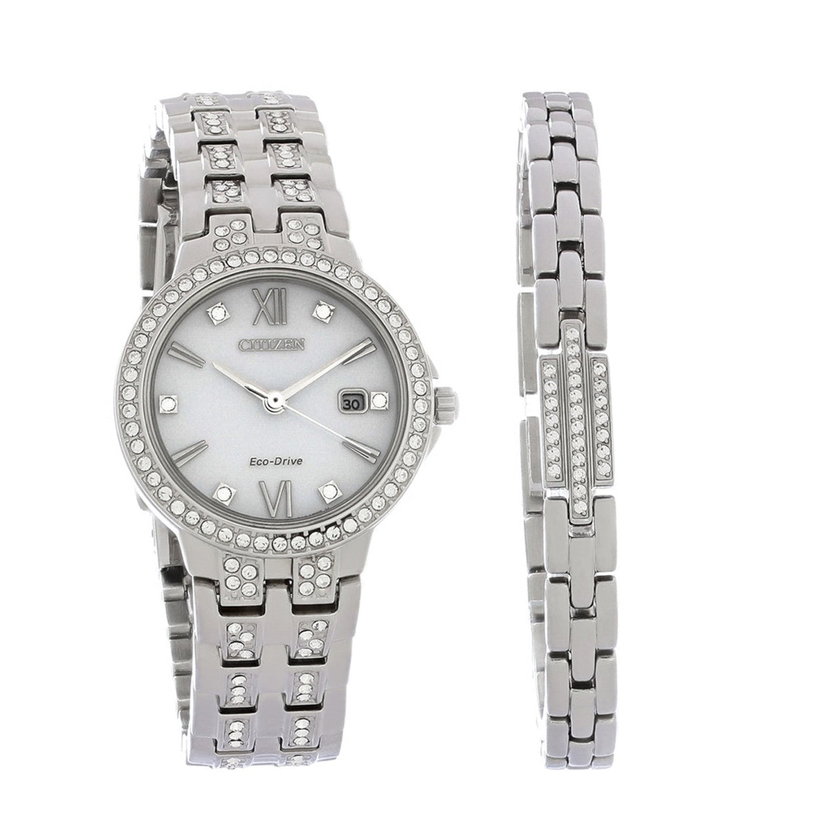 EW2341-63A Reloj Citizen Silhouette de mujer correa de metal