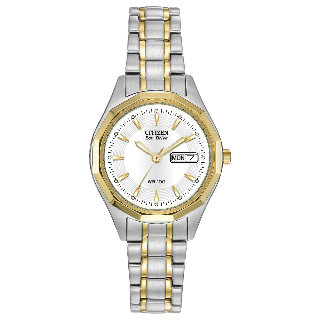 EW3144-51A Reloj Citizen para mujer Eco-Drive pulsera de metal