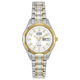 EW3144-51A Reloj Citizen para mujer Eco-Drive pulsera de metal