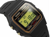 F-91 Reloj Casio Unisex Pulsera de Caucho Digital Vintage Clásico