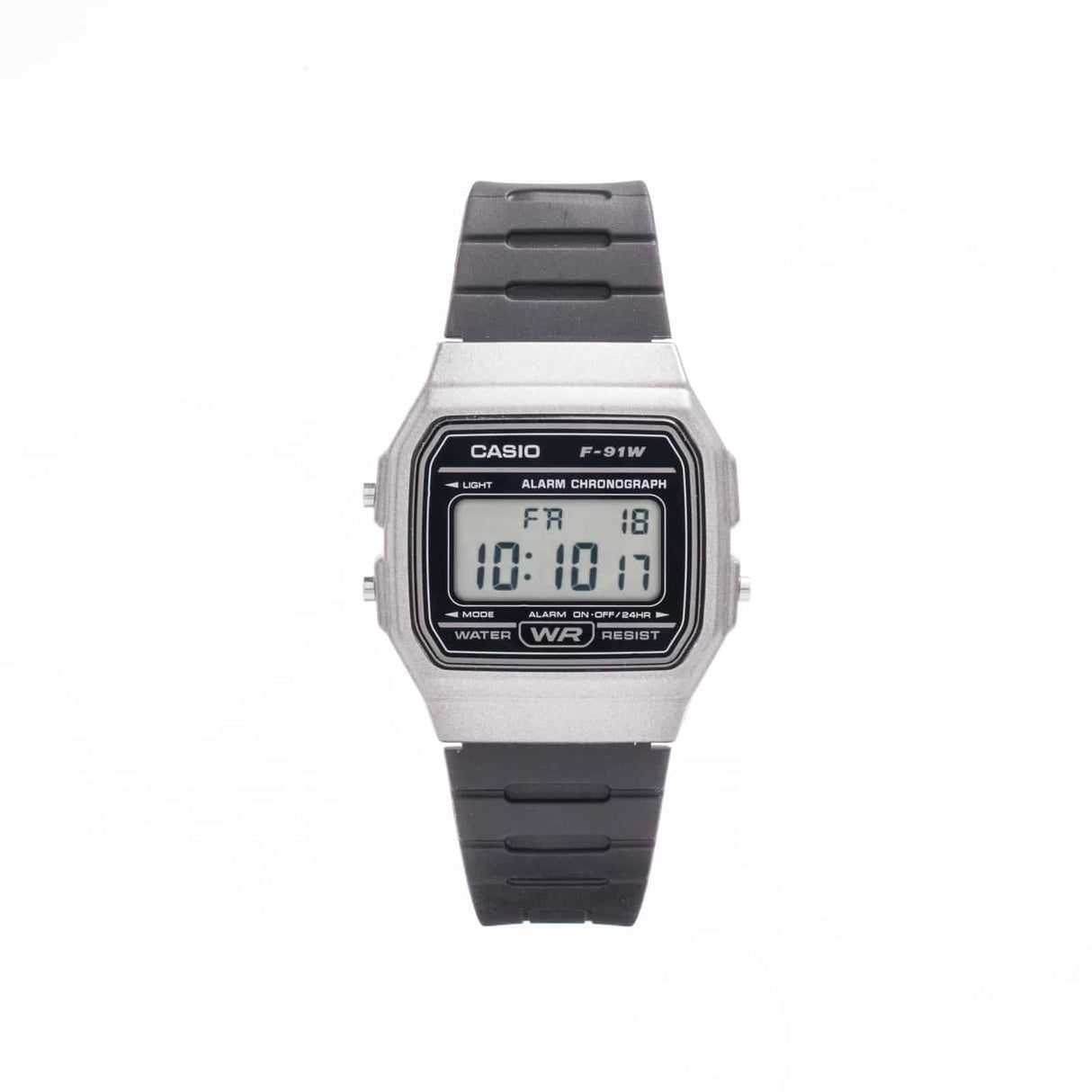 F-91 Reloj Casio Unisex Pulsera de Caucho Digital Vintage Clásico