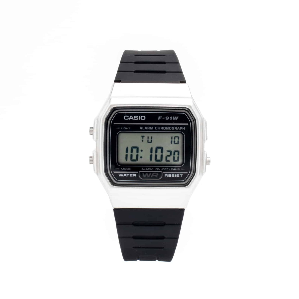 F-91 Reloj Casio Unisex Pulsera de Caucho Digital Vintage Clásico