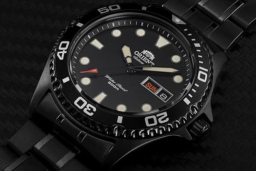 FAA02003B Orient Ray Raven II Automático Reloj De Hombre Pulsera de Acero Inoxidable