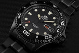 FAA02003B Orient Ray Raven II Automático Reloj De Hombre Pulsera de Acero Inoxidable