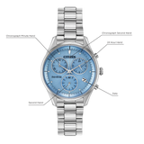 FB1440-57L Reloj Citizen Chandler de dama pulsera de metal 32 mm