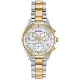 FB1444-56D Reloj Citizen Chandler Chrono de dama pulsera de metal