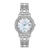FE1180-65D Reloj Citizen Citizen Silhouette eco-drive de dama banda de metal