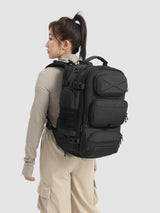 OZUKO 9842S Mochila de Viaje para Laptop – Puerto USB, Resistente al Agua